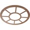 Ekena Millwork Grace Wood Fretwork Pierced Ceiling Medallion, Walnut, 32"OD x 11 5/8"ID x 3/8"T CMWP32X0375GRWA - alternate 5